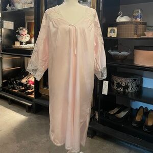 Seashell Pink 1970s Nightgown Juli of Slumbertogs NWT